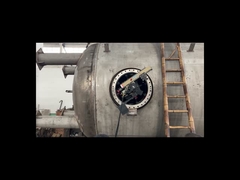 40インチIDマウント型ポータブルフランジフェーサー、現場ガスケット面修理用