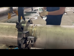 OD168 PIPE CUTTING AND BEVELING MACHINE PORTABLE COLD CUTTING CLAMSHELL SOLUTION