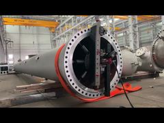 FI80 Flange Facer – Vertical On-Site Machining Performance
