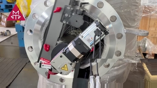 Face à bride FI26 : réparation de bride sur site